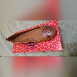 Tory Burch Tan Flats